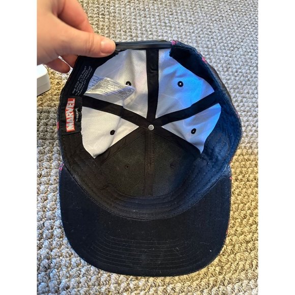 Marvel Deadpool Snapback Cap Unisex Adult Red Adjustable Superhero Hat - Picture 7 of 8